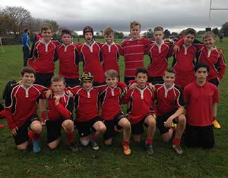 Year 8 rugby team